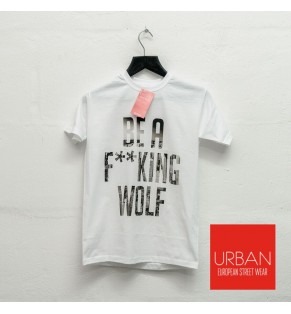 Мужская футболка Be a F**King Wolf